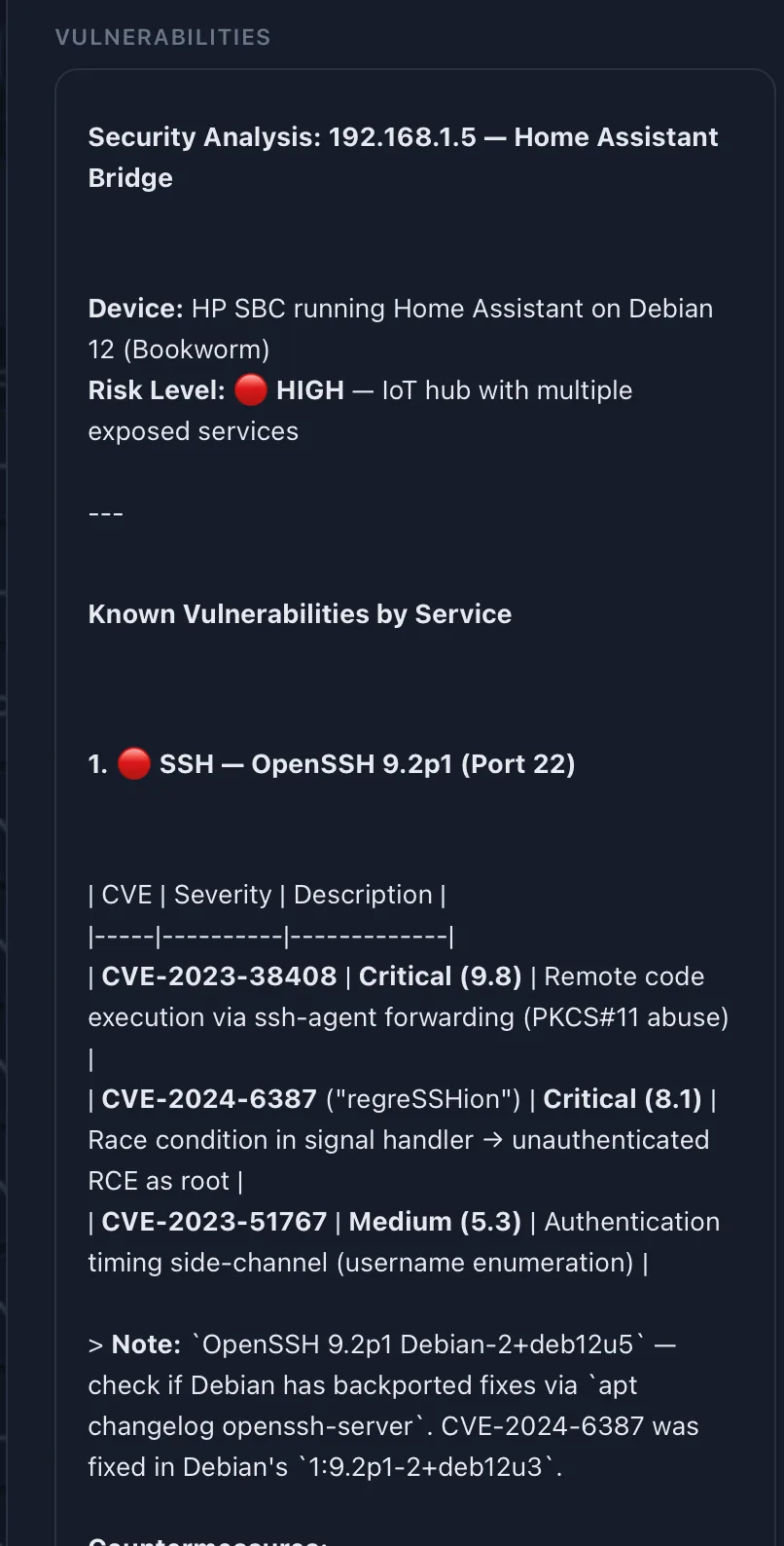Vulnerabilities — CVEs — DeviceShelf